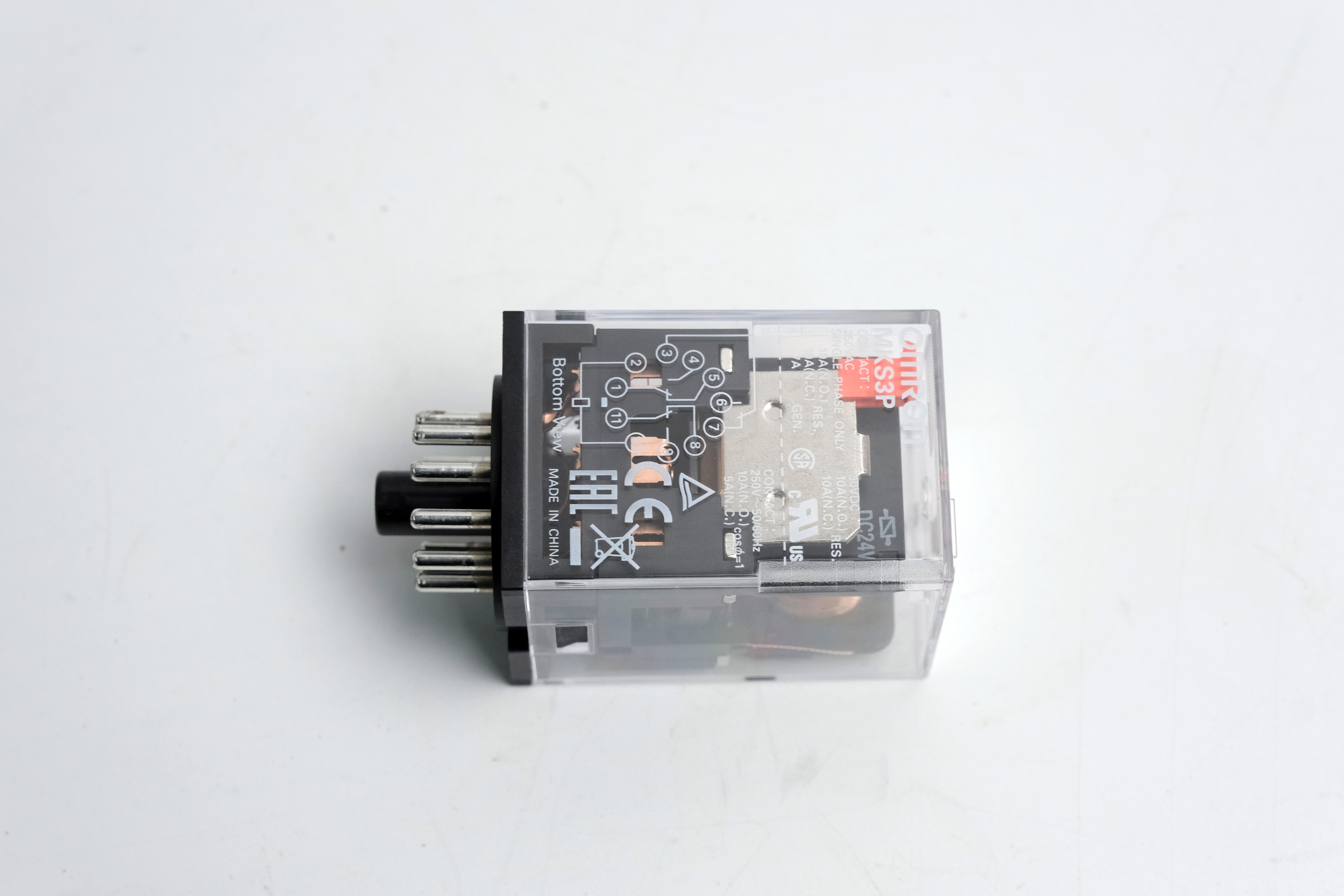 Röle MKS-3P DC24V 